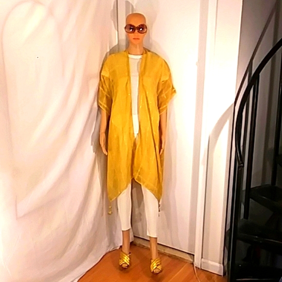 🔥🔥Like New Gucci Gold Leather Open Toe Heels - Picture 10 of 16